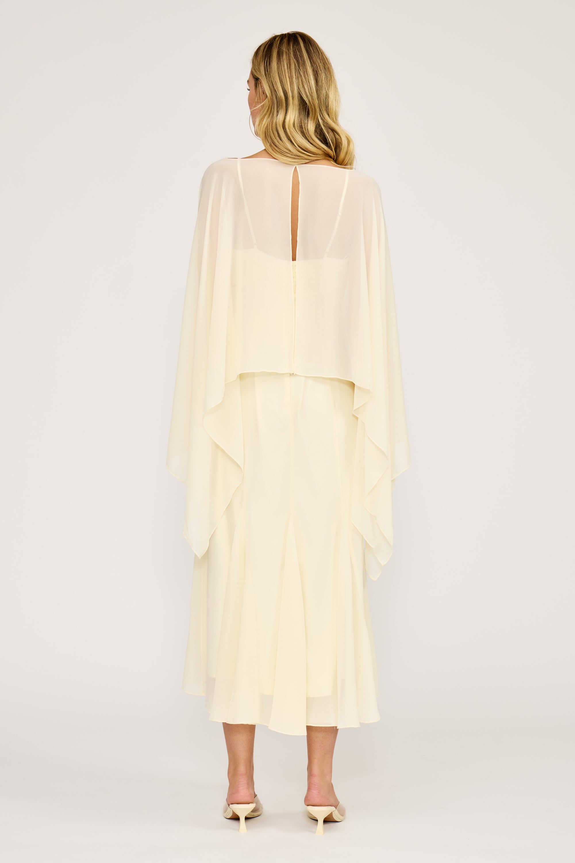 Sable Scarf Dress - Yellow