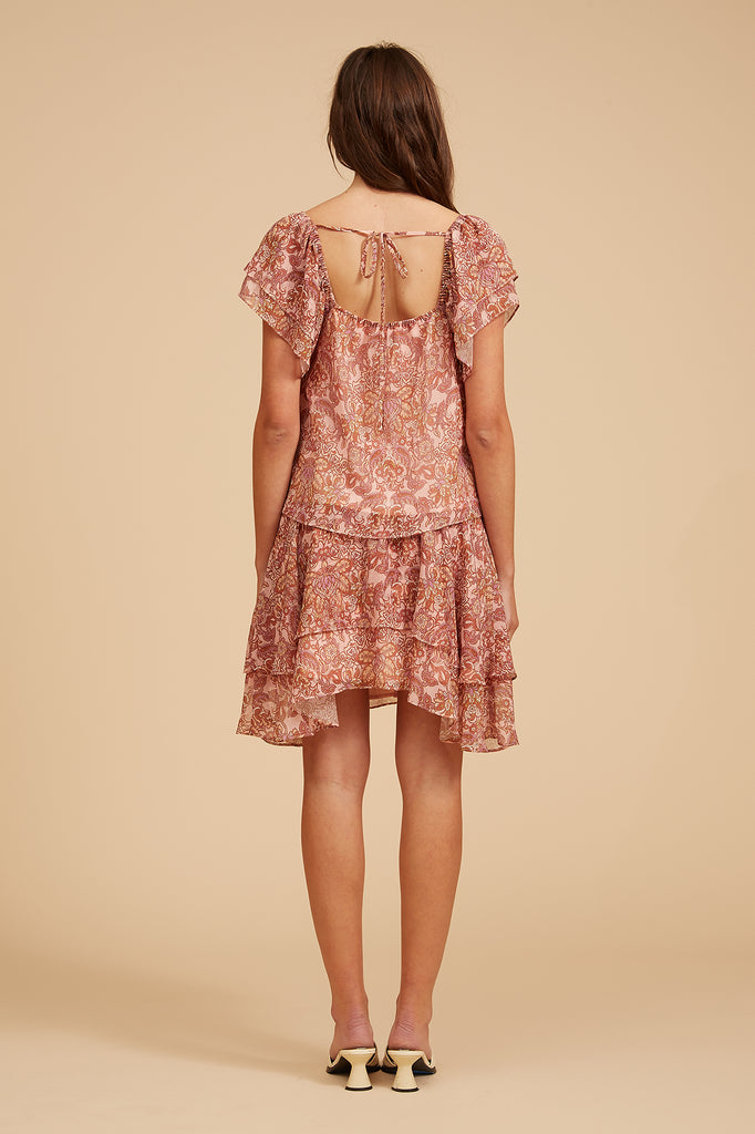 Saanavi Smocked Skirt